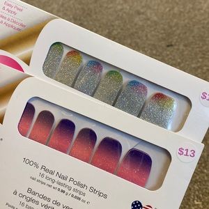 Color Street.  Throwing Shade.   Till the Glitter End